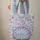Bohemian Folk Art Paisley Floral Diamond Scalloped Medallion - Everyday Boho Lifestyle Gift Quilted Tote Bag - 6
