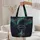 Treble Clef Musical Notes Personalized Name - Music Lover Everyday Gift Quilted Tote Bag - 5