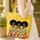 Afro Women Floral Wreath - Boho Lifestyle Everyday Use Quilted Tote Bag - 4