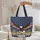 Bald Eagle American Flag Golden Gate Personalized Name - Independence Day Gift Quilted Tote Bag - 5