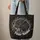 Personalized Roaring Black Panther Head Cracked Background - Wildlife Lover Gift Quilted Tote Bag - 6