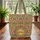 Indian Chintz Floral Medallion Flowers Leaves Branches - Everyday Tote Quilted Tote Bag - 3