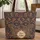 Ornate Butterfly Floral Wreath - Everyday Carry Nature Lover Gift Quilted Tote Bag - 1