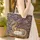 Golden Dragon Ancient Books Baroque Scrolls Damask Foliage - Dragon Lover Gift Quilted Tote Bag - 4