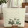 Vintage Camper Trailer Pine Trees Wildflower Leaves - Farmhouse Decor Camping Gift Quilted Tote Bag - 1