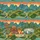 Adventure Landscape Camper Van Fox Personalized - Travel Essentials for Explorers Quilted Tote Bag - 7