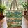 Adventure Landscape Camper Van Fox Personalized - Travel Essentials for Explorers Quilted Tote Bag - 3