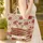 Tabby Kitten Vintage Books Red Roses - Book Lover Everyday Bag Quilted Tote Bag - 4