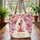 Boho Female Figure Long Hair Paisley Floral Name Wreath - Everyday Carry Lifestyle Gift Quilted Tote Bag - 3