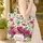 Exotic Bird Tropical Flowers Foliage Intertwining Branches Leaves - Nature Lover Gift Quilted Tote Bag - 4