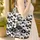 Ink Wash Flowers Brush Strokes Circular Frame Everyday Gift Quilted Tote Bag - 4