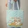 Corgi Floating Mat Swimming Pool Beach Umbrella Paw Prints - Summer Poolside Gift Quilted Tote Bag - 6