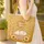 Sleeping Kittens Sunflowers Autumn Foliage Wreath - Autumn Gift for Cat Lover Quilted Tote Bag - 4