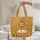 Sleeping Kittens Sunflowers Autumn Foliage Wreath - Autumn Gift for Cat Lover Quilted Tote Bag - 5