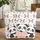 Three Cartoon Pandas Hearts Paw Prints Your Name Heart - Everyday Carry for Kids Quilted Tote Bag - 1