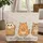Chubby Toast Pizza Tabby Cats with Name Heart Accents - Cat Lover Gift Quilted Tote Bag - 1