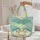 Fluffy Sheep Personalized Name Rolling Landscape - Sheep Lovers Gift Quilted Tote Bag - 5