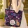 Cats Hoop Botanical Paisley Everyday Carry for Cat Lover Quilted Tote Bag - 4