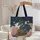 Fantasy Dragon Peony Books - Personalized Gift for Book Lovers Quilted Tote Bag - 5