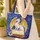 White Dragon Golden Wings Ornate Books - Fantasy Lover Magical Gift Quilted Tote Bag - 4