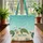 Swirling Ocean Waves Sea Turtles Sandy Seashells Starfish - Wildlife Lover Gift Quilted Tote Bag - 3