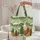 Personalized Mountain Forest Peaks - Nature Lover Home Decor Gift Quilted Tote Bag - 5