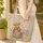 Highland Cow Calves Personalized Sign Wildflower - Farmhouse Gift Quilted Tote Bag - 4
