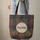 Paw Prints Rustic Plaid Western Hoop - Farmhouse Decor Pet Lover Gift Quilted Tote Bag - 6