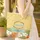 Dragonfly Plumeria Tropical Foliage Name Wreath - Everyday Tote Travel Gift Quilted Tote Bag - 4