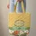 Dragonfly Plumeria Tropical Foliage Name Wreath - Everyday Tote Travel Gift Quilted Tote Bag - 6