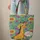 Giraffe Personalized Name Hoop Sunflowers Botanical Wildlife Lover Gift Quilted Tote Bag - 6