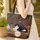 Tuxedo Cat Antique Books Roses Chrysanthemums - Cat Lover Book Lover Gift Quilted Tote Bag - 4