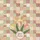 Radiating Sun Blooming Tulips Hoop Irregular Patchwork Gift Quilted Tote Bag - 7