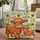 Highland Cow Sunflowers Bellflowers Rolling Hills - Farmhouse Decor Cow Lover Gift Quilted Tote Bag - 1