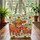 Highland Cow Sunflowers Bellflowers Rolling Hills - Farmhouse Decor Cow Lover Gift Quilted Tote Bag - 3