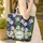 White Narcissus Floral Wreath - Everyday Tote Flower Lover Gift Quilted Tote Bag - 4
