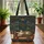 Sleeping Tabby Kitten Vintage Book Stack - Cat Lover Bookworm Gift Quilted Tote Bag - 3