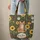 Ginger Cat Personalized Name Floral Wreath - Autumn Sunflowers Botanical Cat Lover Gift Quilted Tote Bag - 6