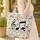 Personalized Musical Notes Treble Clef - Everyday Music Lover Gift Quilted Tote Bag - 4