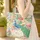 Ornate Peacock Tropical Flowers Paisley - Boho Wildlife Lover Travel Gift Quilted Tote Bag - 4