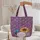 Hummingbird Sunflower Wildflower Personalized Name - Nature Lover Keepsake Gift Quilted Tote Bag - 5