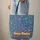 Starburst Wavy Lines Name Star Patch Chunky Bubble Letters - Everyday Tote Quilted Tote Bag - 6