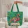 Flamingo Tropical Foliage Jungle Canopy - Wildlife Lover Gift Quilted Tote Bag - 5