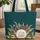 Ornate Vintage Books Lily-of-the-Valley Starry Night Gold Stars - Book Lover Gift Quilted Tote Bag - 1