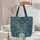 Cat Face Floral Wreath Leaves Tapestry - Cat Lover Everyday Gift Quilted Tote Bag - 5