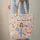 Peace Sign Girl Red Beanie Glasses - Everyday Accessory Fun for Teen Girl Quilted Tote Bag - 6