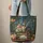 Ornate Vintage Books Rose Delphinium Still Life - Book Lover Gift Quilted Tote Bag - 6
