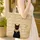 Black Cat Egyptian Hieroglyphs Medallion Ankh - Ancient Egypt Lover Gift Quilted Tote Bag - 4