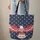 Personalized Bald Eagle Flag Stars - Independence Day Gift Quilted Tote Bag - 6