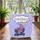 Laughing Senior Lady Scooter Shopping Groceries - Personalized Gift Quilted Tote Bag - 3